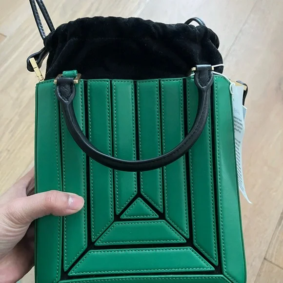Mlouye Sera Tall Tote Mini in Jade - Picture 7 of 11
